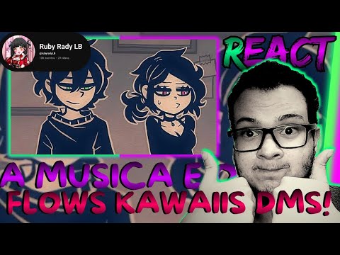 DUO VOCAIS KAWAIIS! React - COVER - Coffin of Andy And Leyley | Tua Sina | Ruby Rady LB #2003 