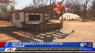 City of Knoxville starts composting program