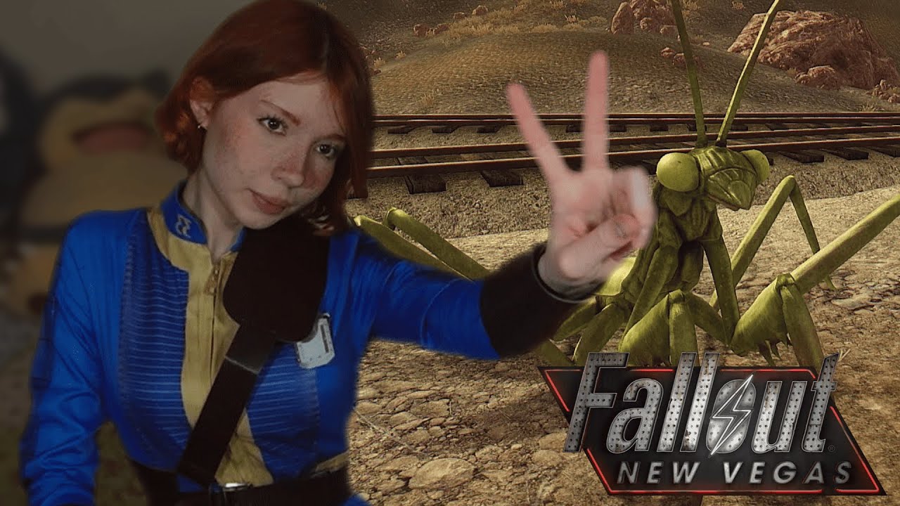 рыжопич впервые в fallout new vegas+косплей \ nerixane в косплее  на fallout