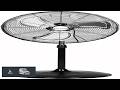 BILT HARD 5200 CFM 20" High Velocity Industrial Pedestal Fan 3 Speed Oscillating Stand