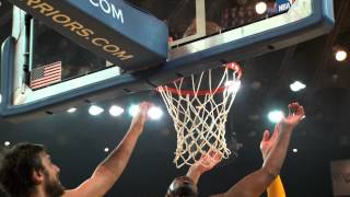 NBA Finals Phantom Raw: J.R. Smith's Baseline Reverse Layup