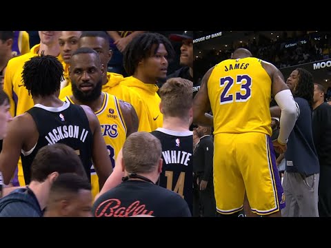 LBJ TRIGGERED ENTIRE GRIZZLIES TEAM! MADE JA MORANT FIGHT! TRIGGERS HIM! SHOWS SPORTSMANSHIP