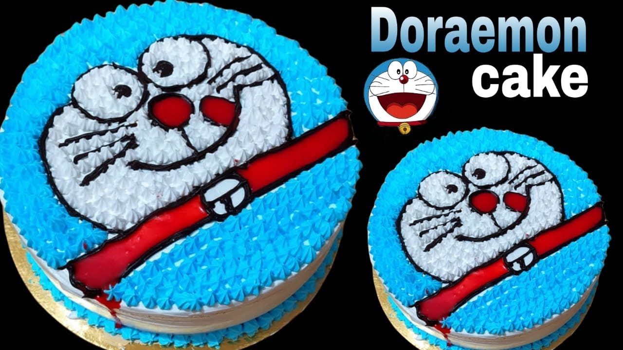 Doraemon Cake/Very Easy Doraemon Cake/Doraemon Cake design/Cake ...