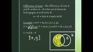 2.3. Set Operations and the Cartesian Product