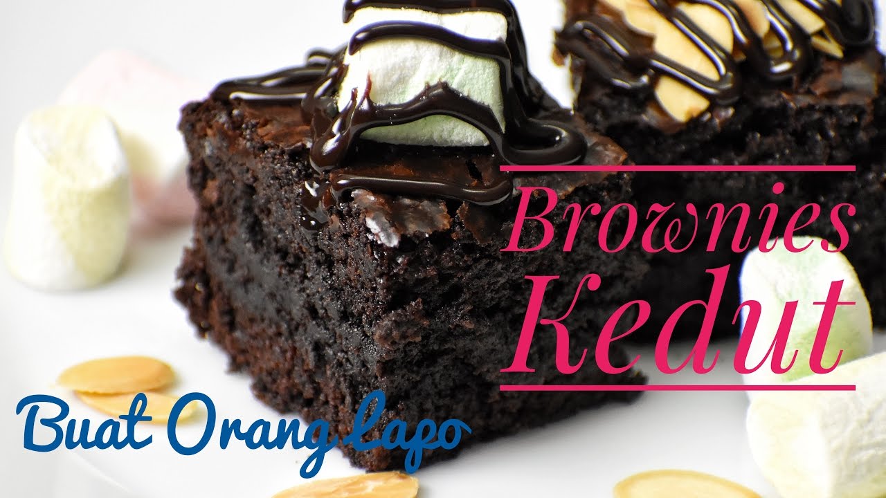 Resepi Brownies Kedut - YouTube