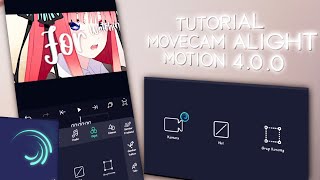 Tutorial MoveCam Typography in Alight Motion version 4.0.0 New - (Eng Sub)