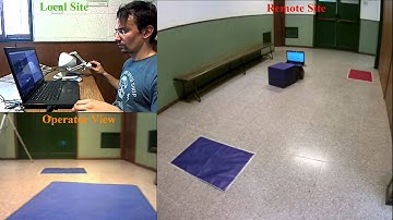 PD-like controller for delayed bilateral teleoperation of wheeled robots - Operator 2