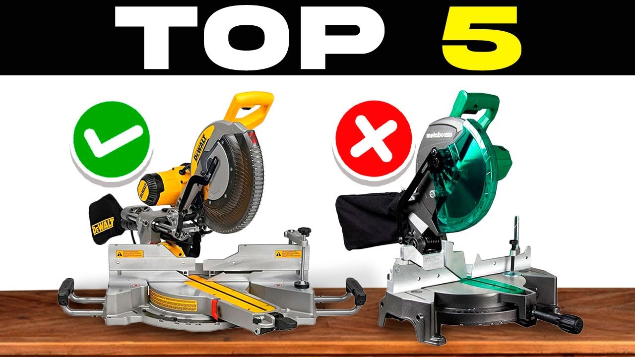 TOP 5 BEST MITER SAWS 2026 | Best Value MITER SAWS on AMAZON - YouTube