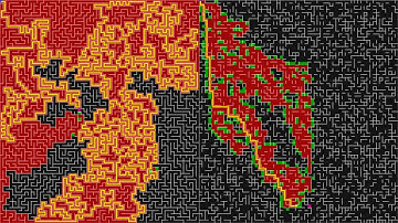 Maze Generation and Pathfinding Algorithm base on Processing