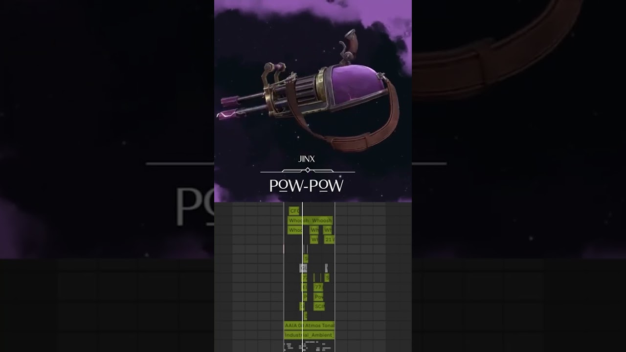 Sound Design Jinx's Gun