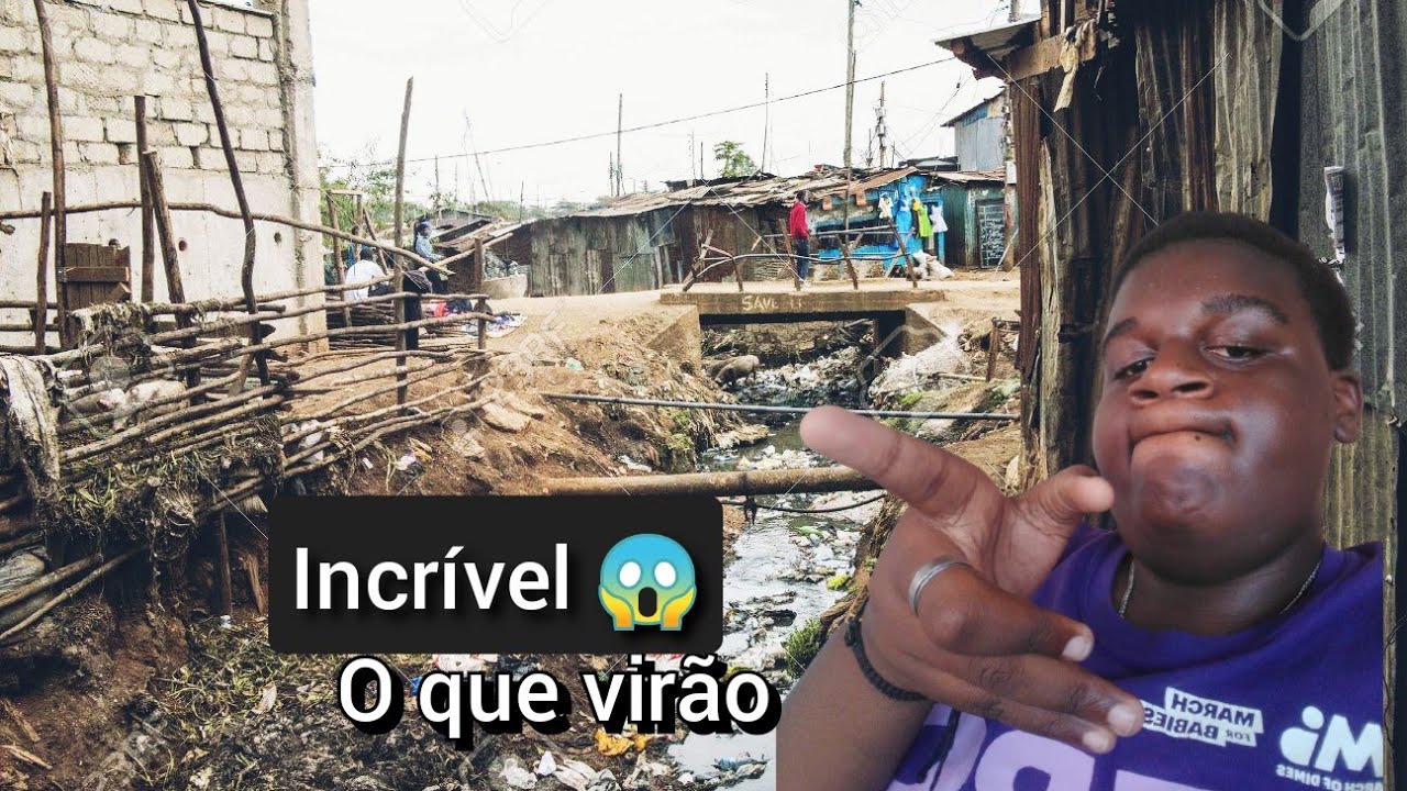 conheça como são os bairros humildes em Moçambique África 😱