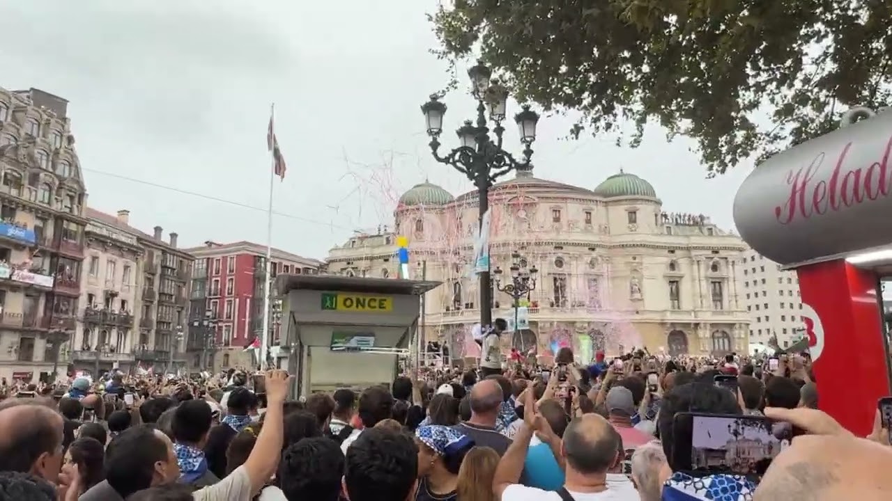 Opening of Bilbao’s Biggest Festival 🎆 Aste Nagusia 2025 
