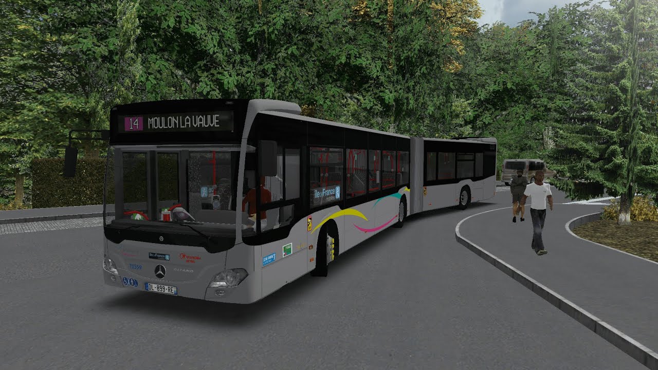 [OMSI 2] - Grand Paris Moulon | Ligne 14: MOULON-EDF - Orsay-Ville RER (Mercedes GC2)