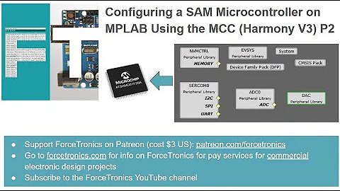 Configuring a SAM Microcontroller on MPLAB Using the MCC (Harmony V3) Part 2