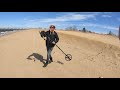 Metal Detecting at a Local NJ Beach Big Cut