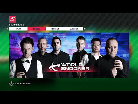 Snooker 19 PART 1 Начало 1 сессии карьеры Квалификация в турниры. Брейки 90, 57.