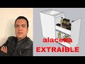 Cómo hacer alacena extraíble de cocina