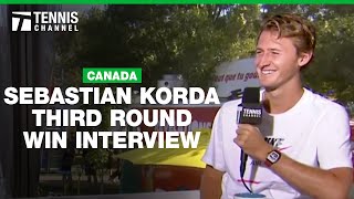 Sebastian Korda Discusses Training Regimens and Mentality | 2024 Montreal 3R