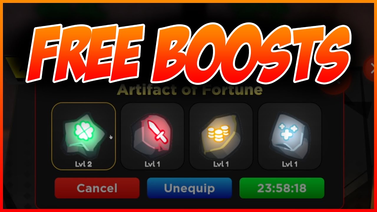 Artifacts Guide to Free Boosts in Anime Fighters