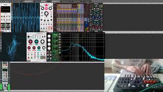 First steps [first time using the Microfreak (effects from Vcv rack)]