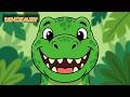 Dinozaury 🦖🦕 Poznaj ich odgłosy | Piosenka dla dzieci | Bączkowo