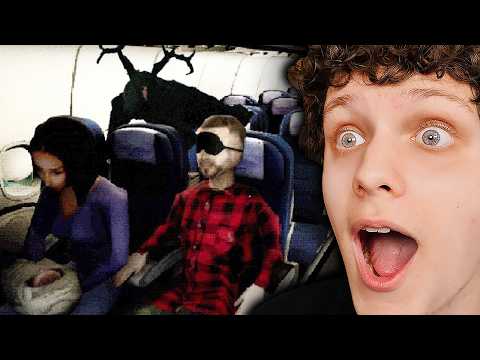 A DEMON HAS INVADED THE PLANE! Night Plane