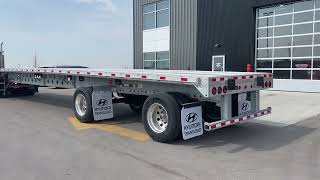 Tandem Sliding Axle Flatbed Trailers from Premier Truck Group of Winnipeg