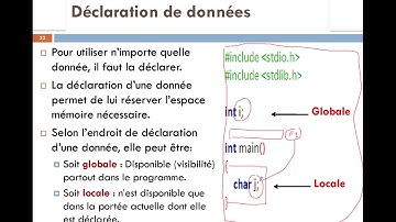 Programmation C : 2 - Les variables
