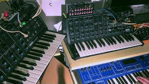 MSQrave1020  - 1 minute mighty analog bass - Korg MS10 MS20 Crave