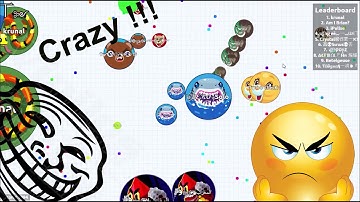 INSANE SOLO AGAR.IO TEAMS DESTRUCTION // Agario destroying teams // best reverse trick split