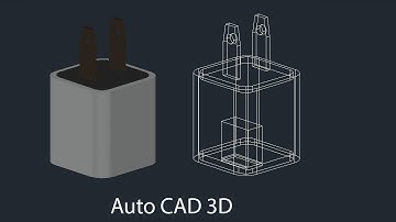AutoCAD 2021 3D adapter Modelling