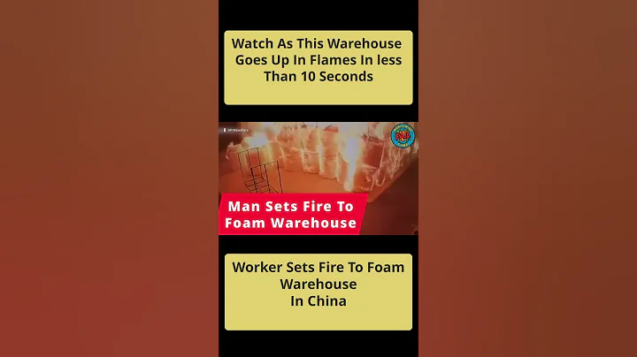 Epic Fire FAIL: Foam Warehouse Goes Up in Smoke 🔥