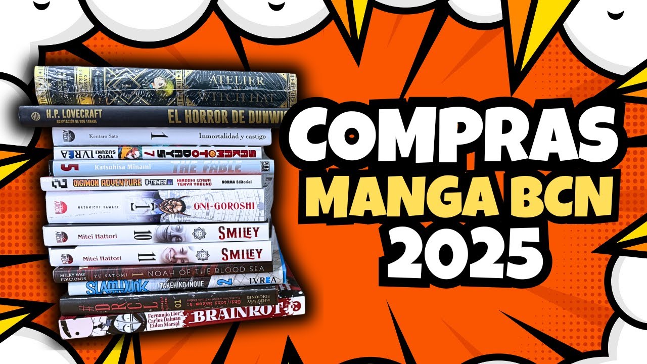 📚ME HINCHO A COMPRAR MANGA | COMPRAS MANGA BARCELONA 2025