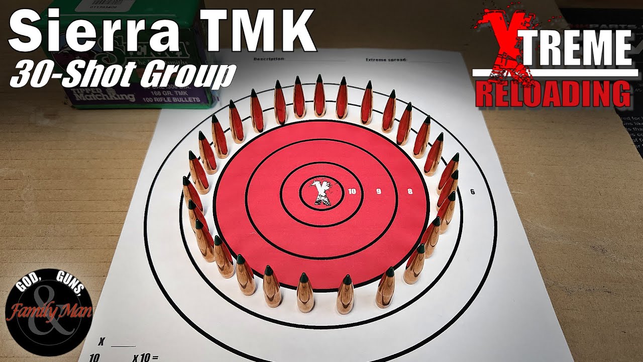 EXTREME RELOADING Special Edition: 30-shot group with Sierra TMK and ...