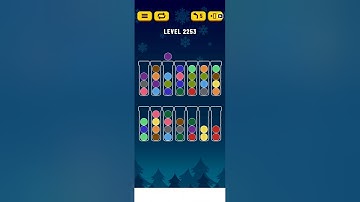 Ball sort level 2253