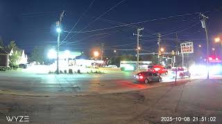 Shooting at BP - City of Reading - Reading and Galbraith 8Oct2025 (entire video) Occurs at: 21:46:45