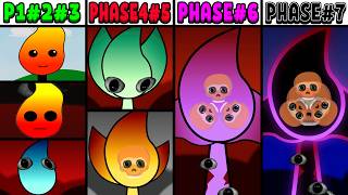 All Phases in New Incredibox Sprunki Oc of Firenom: From Phase 1 to Phase 7