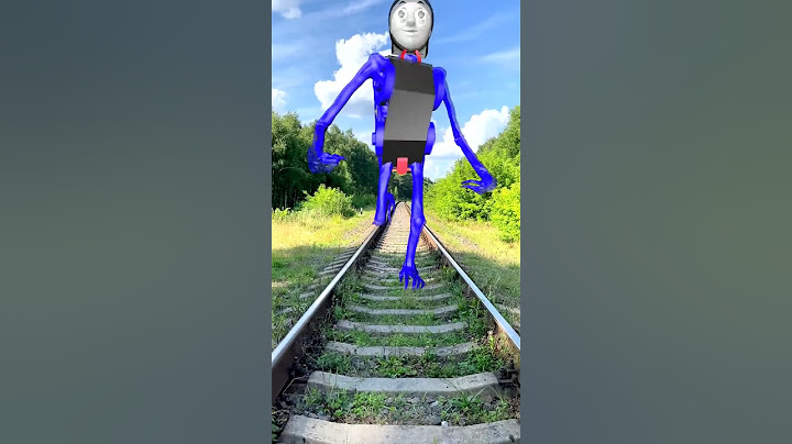 THOMAS the locomotive in real life