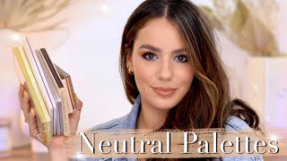 TOP 10 NEUTRAL EYESHADOW PALETTES : Best Everyday Neutral Palettes || Tania B Wells