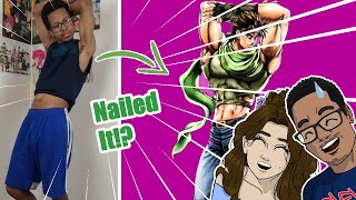 My Boyfriend Attempts JoJo Pose Challenge *GOES HORRIBLY WRONG*?