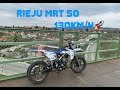 RIEJU MRT TEST 🏍️| PURE SOUND 🔊 | 130KM/H 🚀 | STAGE 6 77CC | POV