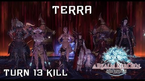 FFXIV: ARR - [TERRA] FCoB Turn 4 Kill - Ninja POV