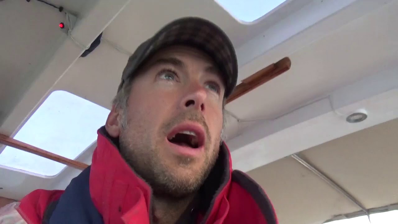 Atlantic crossing leg 1, Portugal to the Canaries,  stormy seas and exhausted crew.