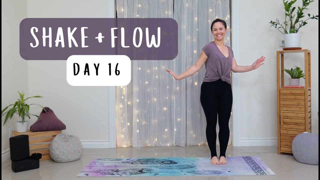 День 16 | Избавьтесь от застоявшейся энергии | 30-дневный творческий челлендж по йоге