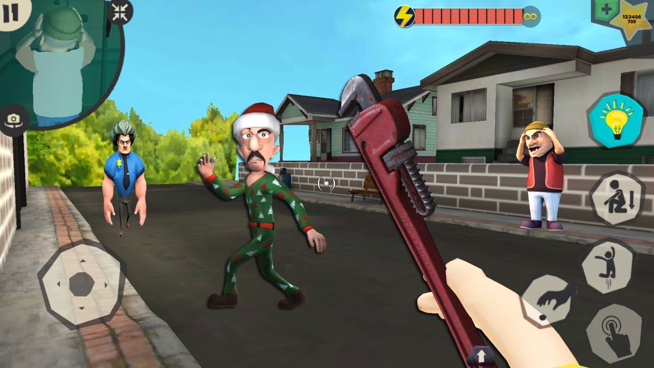 Scary Robber home clash _ video teasing two scary robbers every day ...