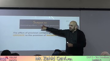 CAF 2   Zahid  Qavi   Lecture 02