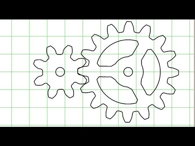 wooden gear template generator download