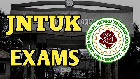 Jntuk January 2023 exams timetables released