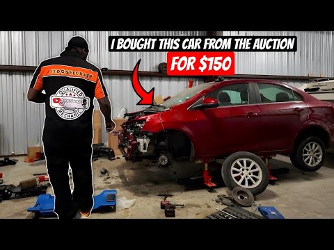 I BOUGHT THIS CAR FOR 150 FROM THE AUCTION 