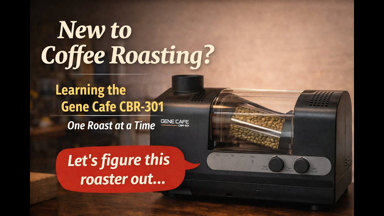New to Coffee Roasting: Learning the Gene Cafe CBR-301 One Roast at a Time